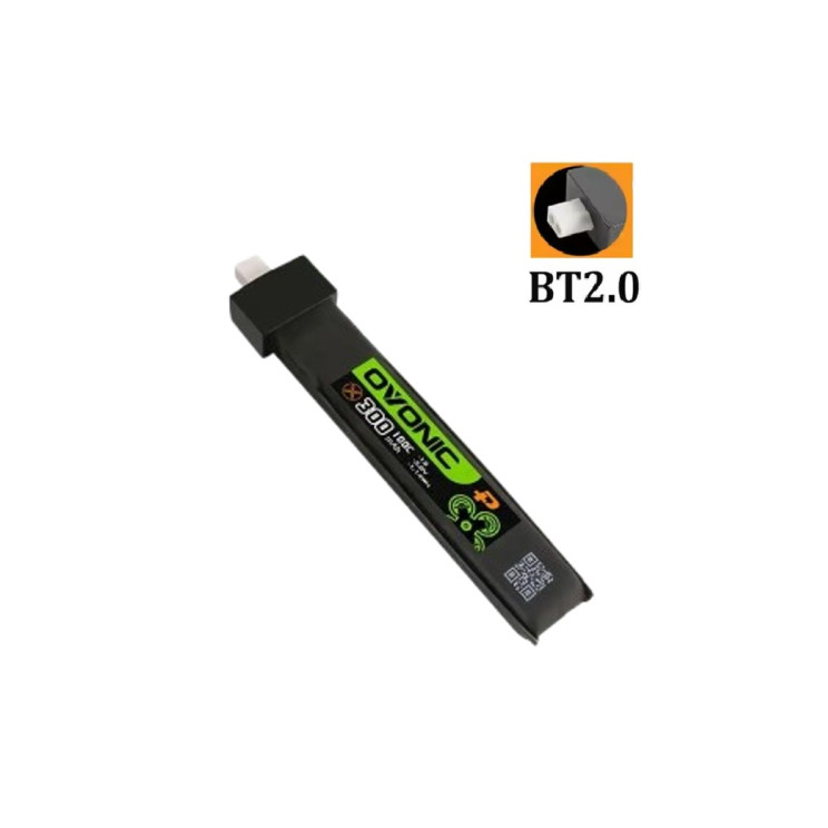Батарея OVONIC 1S 300mAh 3.8V 100C BT2.0
