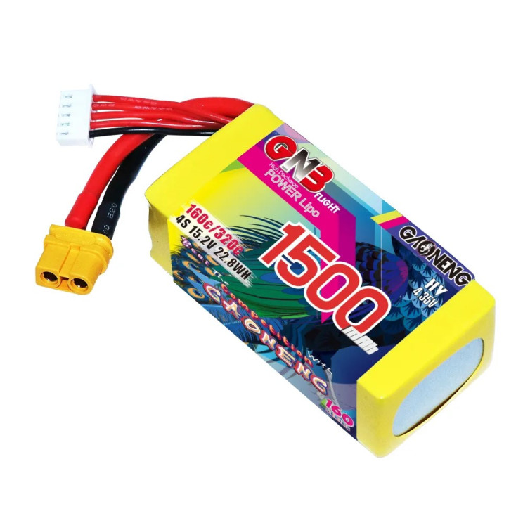 Батарея GNB 4S 1500mAh 15.2V 160C/320C XT60
