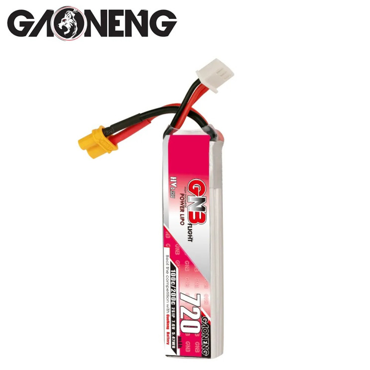 Батарея GNB 2S 720mAh 7.6V 100C/200C XT30