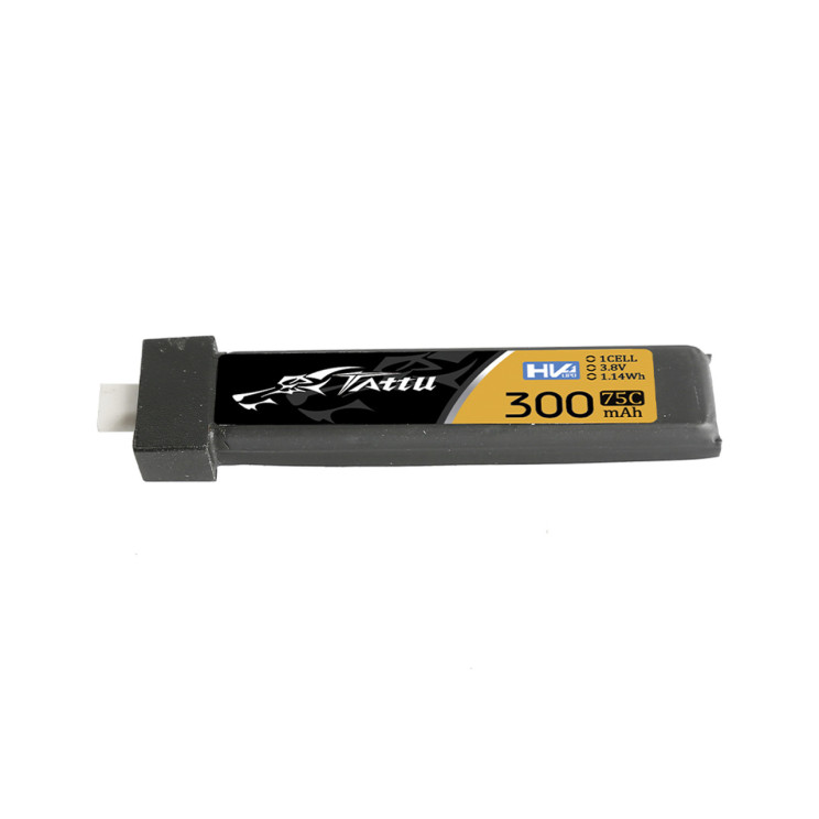 Батарея Tattu 1S 300mAh 75C 3.8V BT2.0