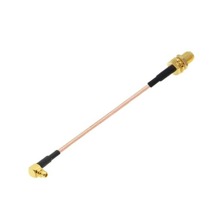 Антенний перехідник SMA F - MMCX M90 (5см/6cм)